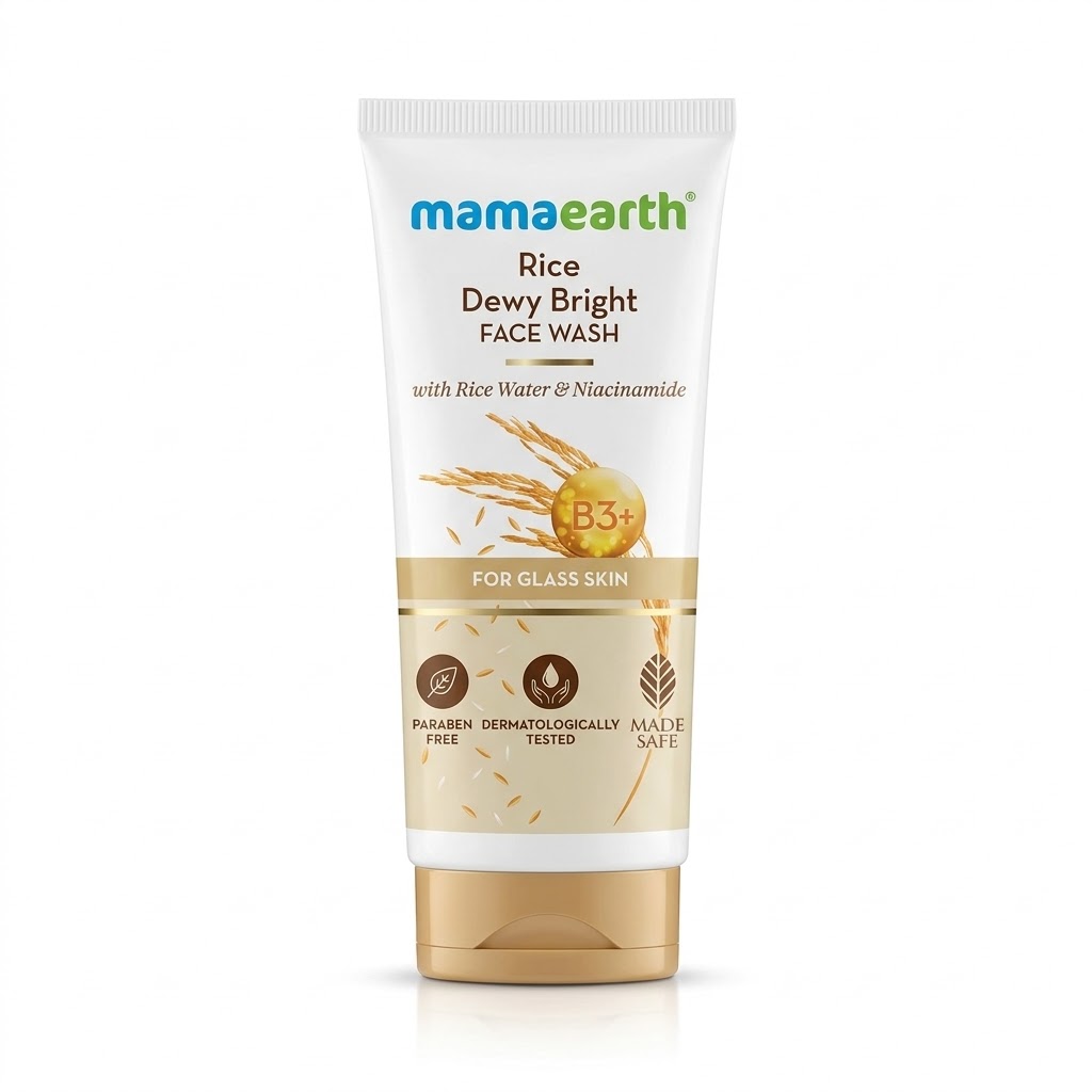 Mamaearth Rice Brightening Face Wash