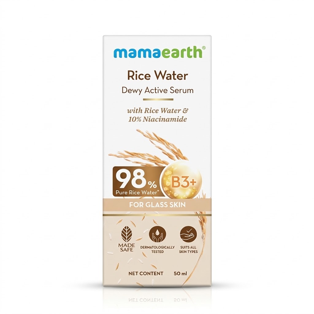 Mamaearth Rice Dewy Active Serum (50 ml)