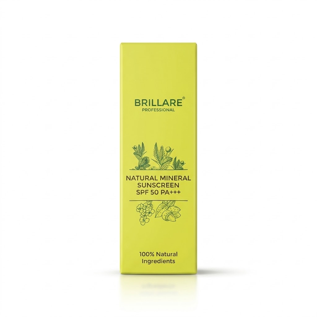 Brillare Natural Mineral Sunscreen SPF 50